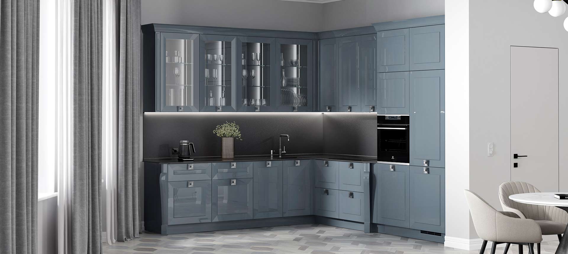 эмаль глянец цвет NCS S 6010-R90B